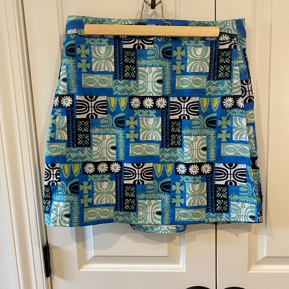 RipSkirt Hawaii Skirt Tahitian Tapa size M.  Length 2